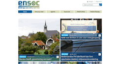 Desktop Screenshot of ensoc.nl