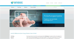 Desktop Screenshot of ensoc.de